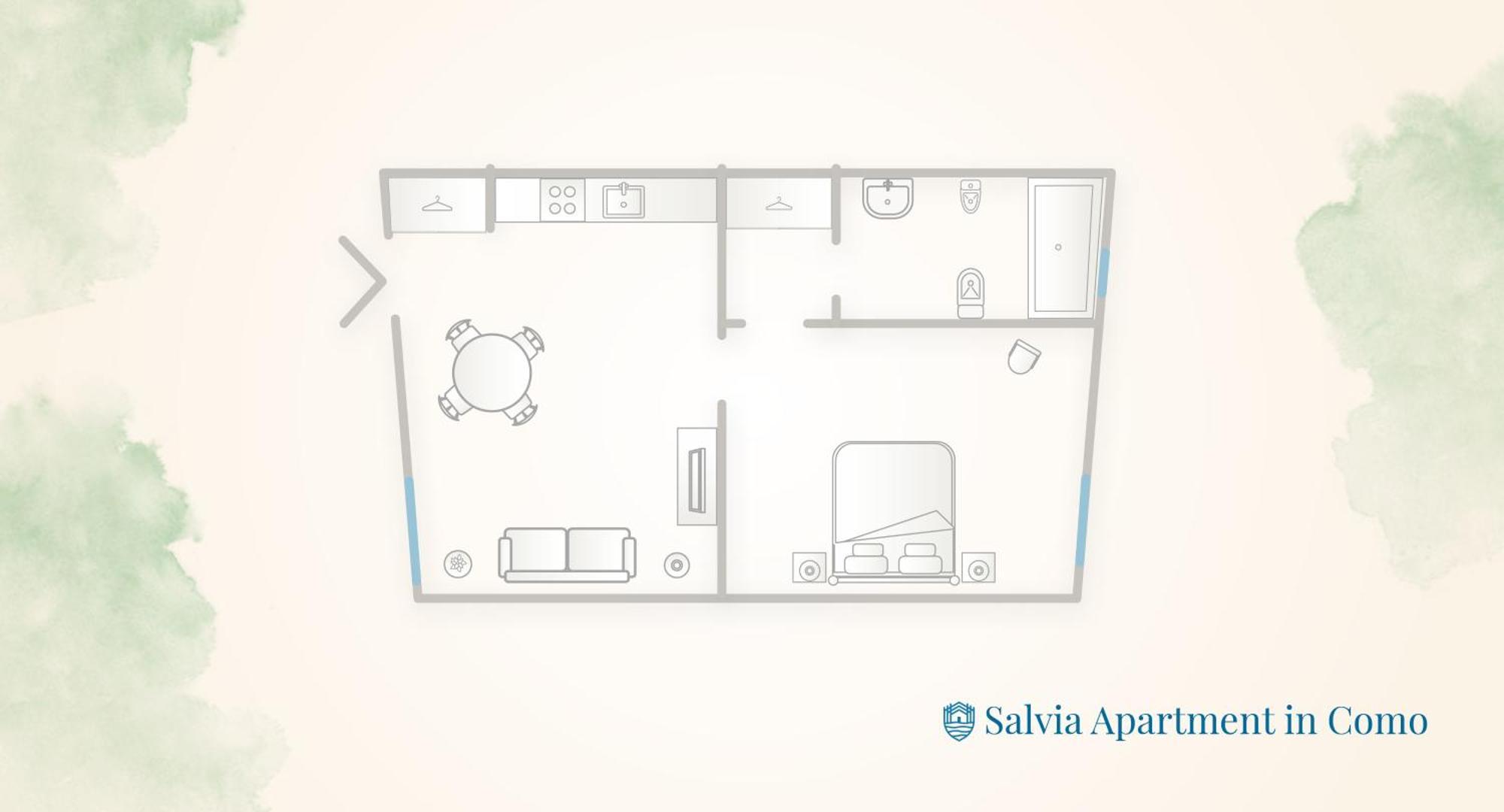 Ginepro & Salvia Apartments In Como By Rent All Como Eksteriør bilde