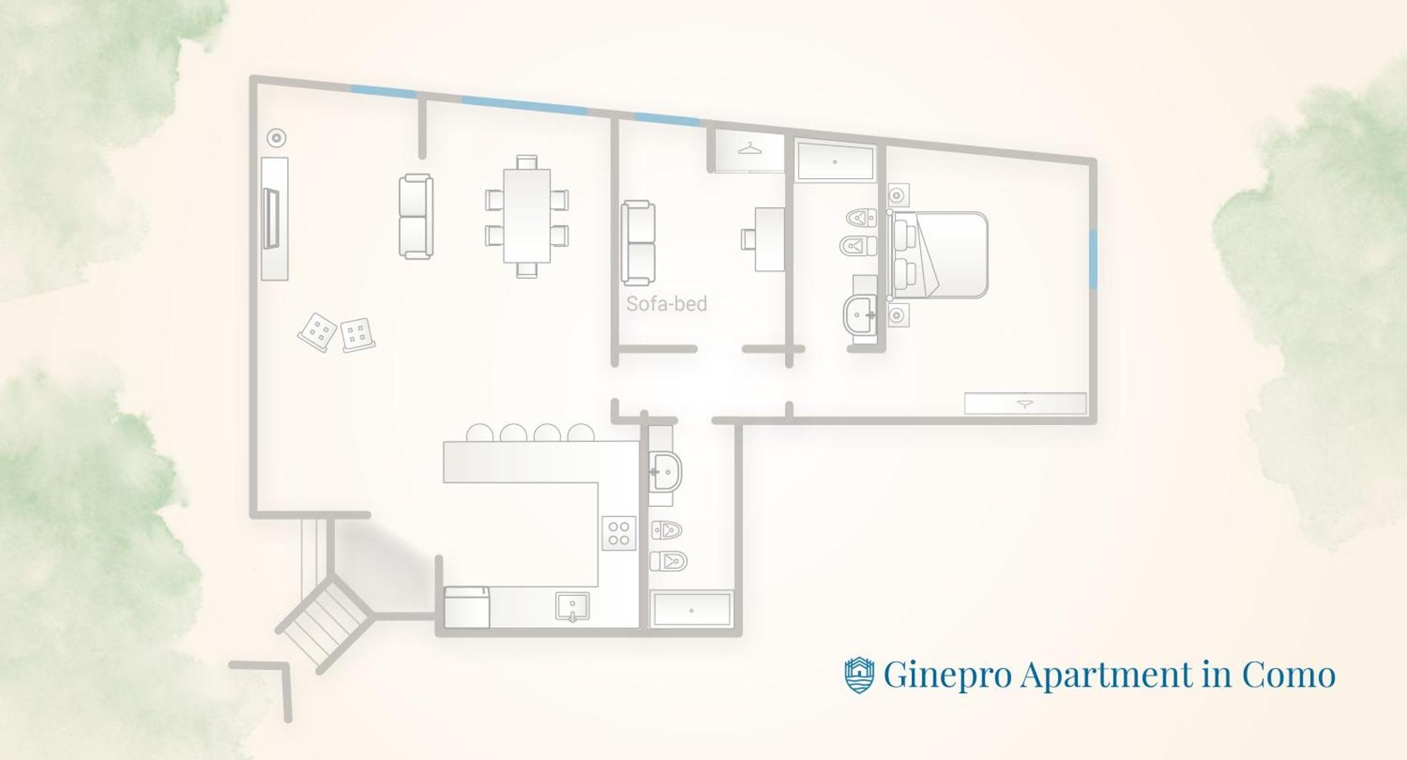 Ginepro & Salvia Apartments In Como By Rent All Como Eksteriør bilde